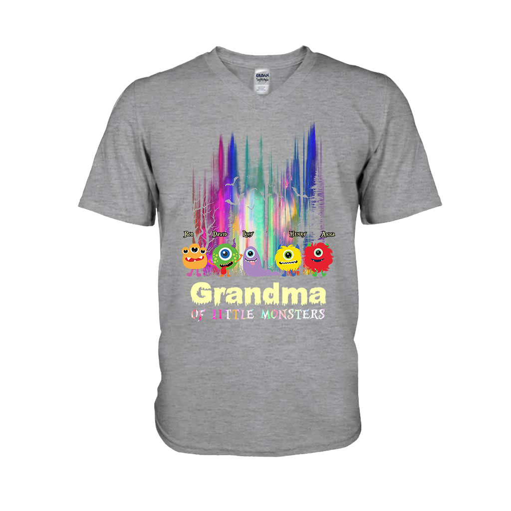 Oma der kleinen Monster – Personalisiertes Oma-T-Shirt und Hoodie