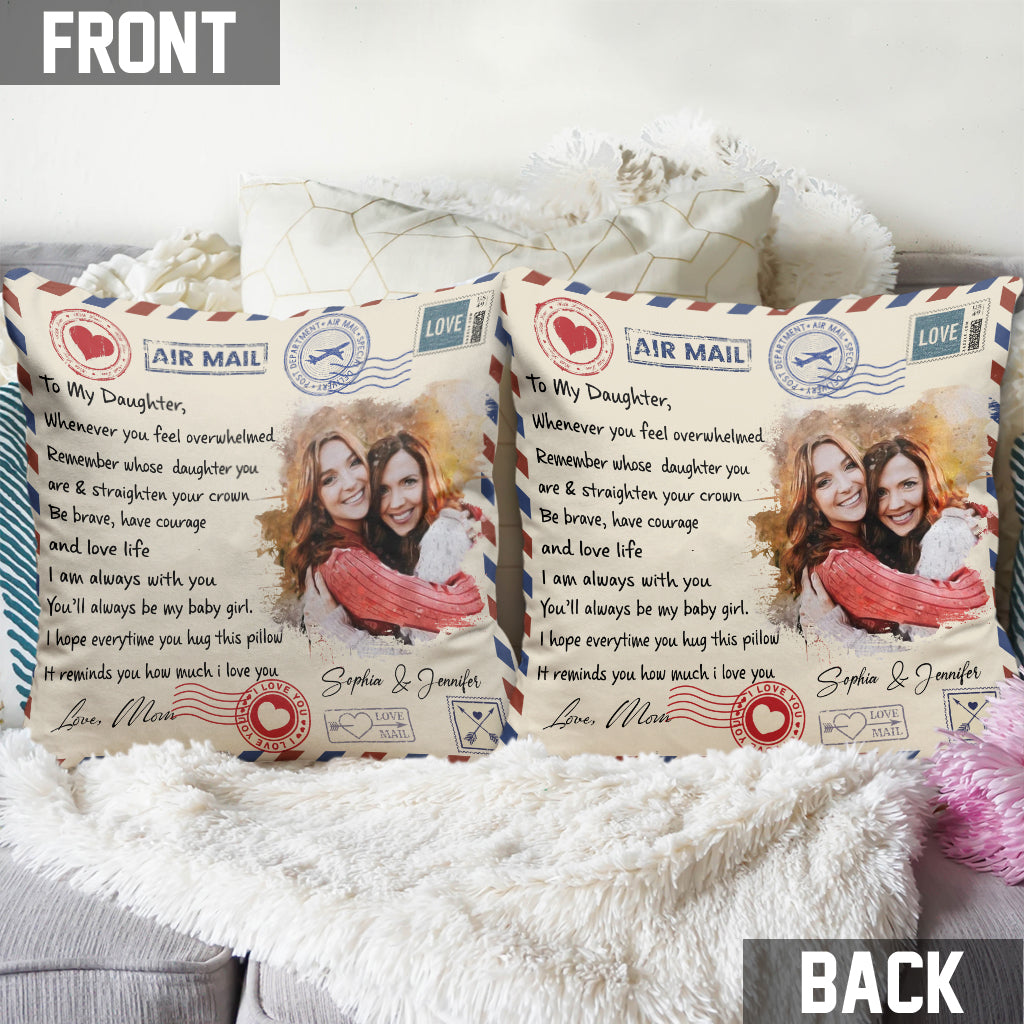 Ich bin immer bei dir – Personalisiertes Kissen für die Tochter