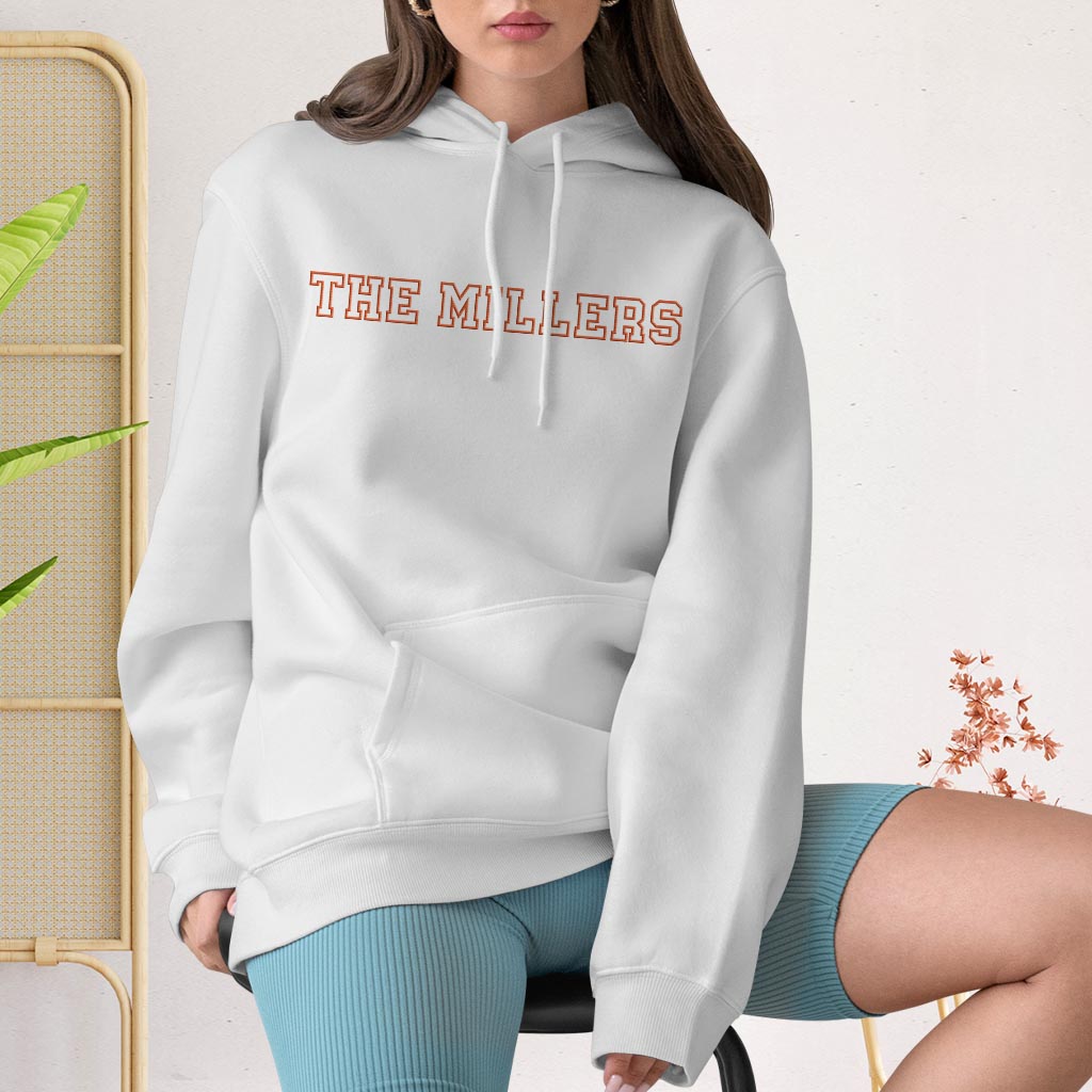 Personalisierter Familien-Hoodie mit Stickerei – Individueller Name