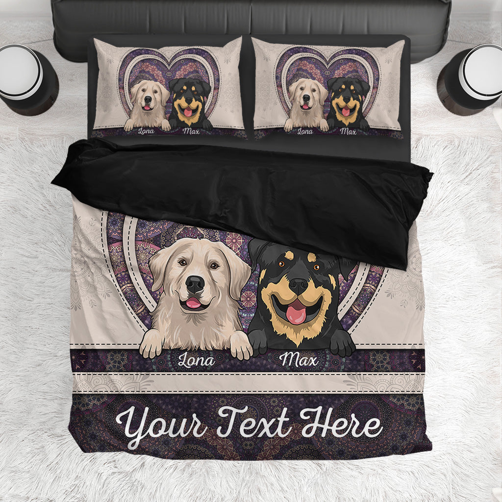 Personalisiertes Hundebett-Set für Hundeliebhaber