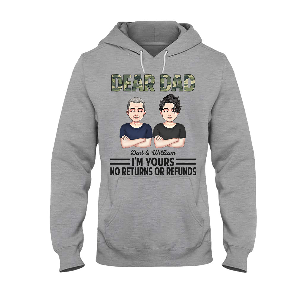 Liebe Mama, lieber Papa, ich gehöre zu euch – Geschenk für Mama und Papa – Personalisiertes T-Shirt und Hoodie
