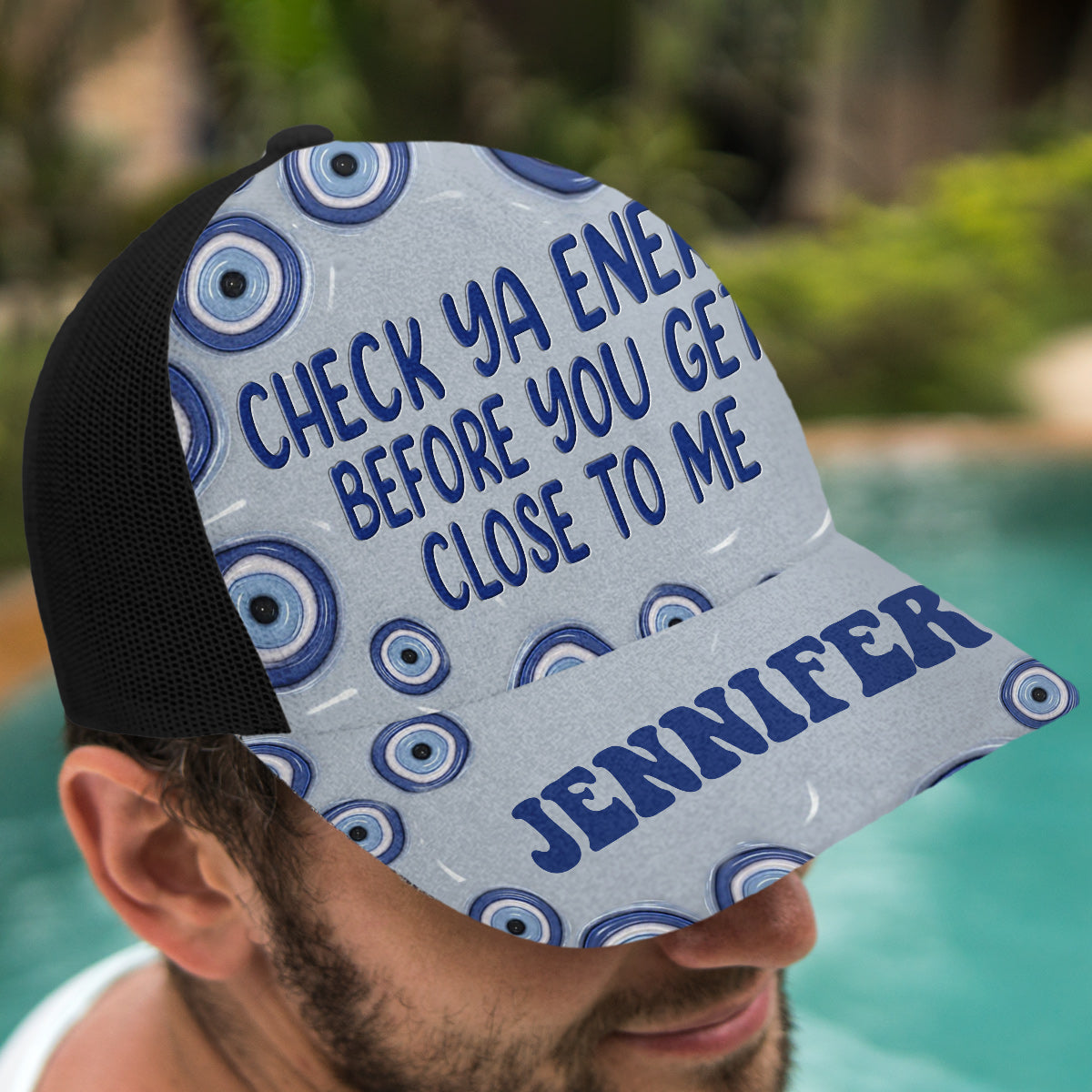 Check Ya Energy – Personalisierte Hexen-Truckermütze