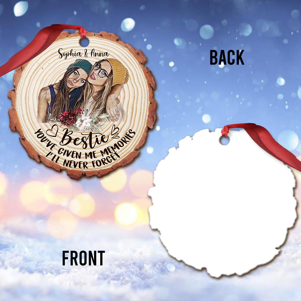 Besties Forever - Personalized Bestie Ornament