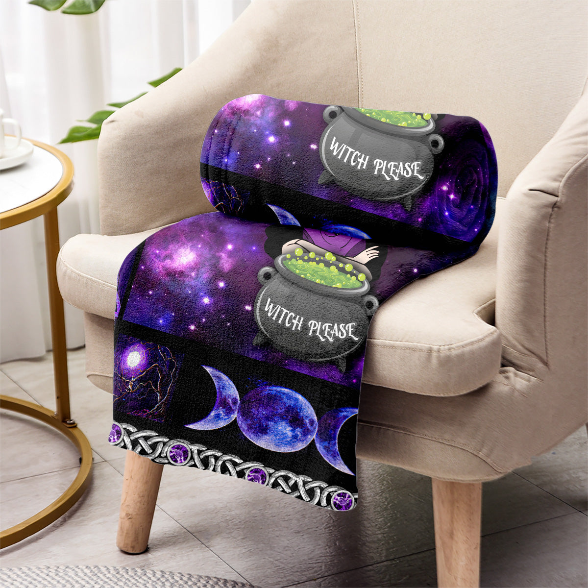 Hexe bitte – Personalisierte Hexendecke