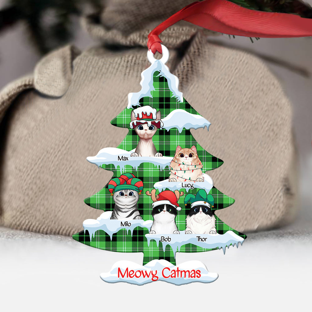 Meowy Catmas - Personalized Cat Ornament