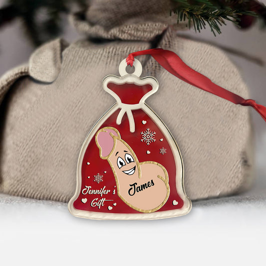 Weihnachtssack – Personalisierter Paarschmuck