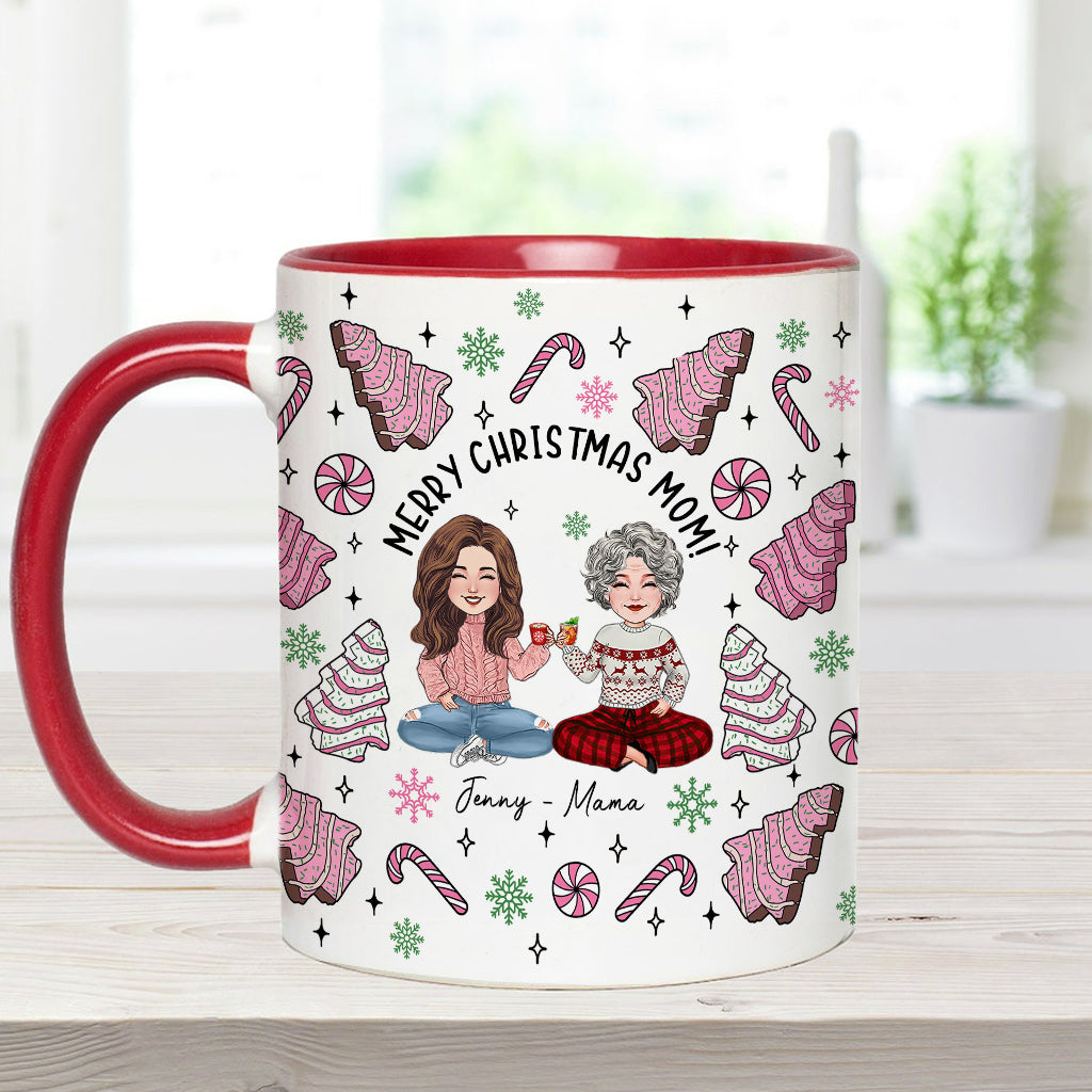 Statt Enkelkinder – Geschenk für Mama – Personalisierte Tasse mit Akzent