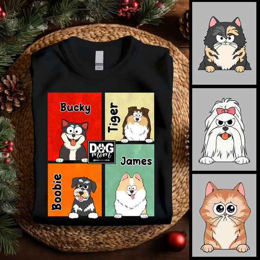 Hundemama/Katzenmama/Fellpapa.... - Geschenk für Hundeliebhaber - Personalisiertes T-Shirt und Hoodie