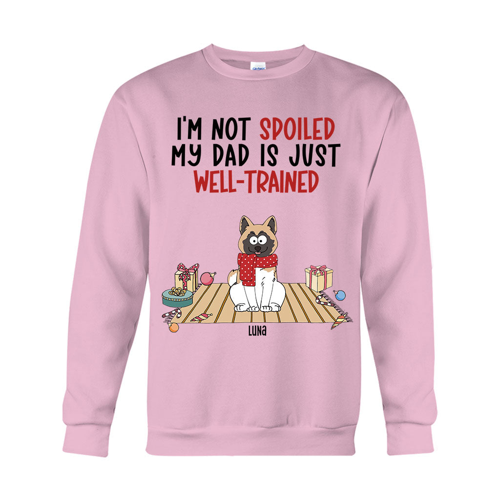 Gut erzogene Mama/Papa ​​– Personalisiertes Hunde-T-Shirt und Hoodie