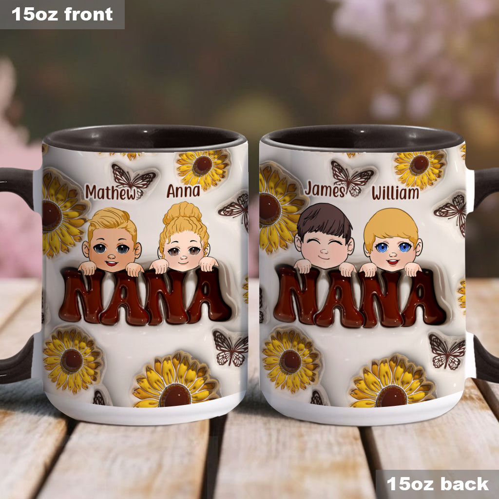 Beste Oma der Welt – Geschenk für Oma – Personalisierte Tasse mit Akzent