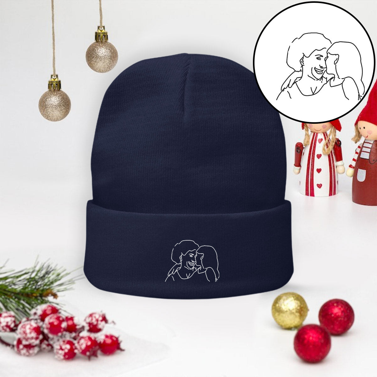 Bedruckte Oma-Mütze mit Foto – Personalisierte Mütze