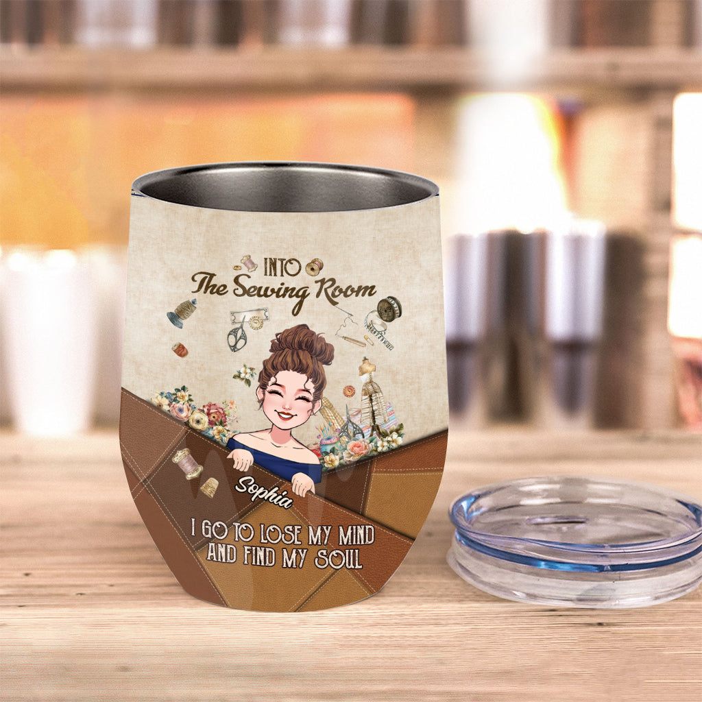 Und ab ins Nähzimmer! – Personalisierter Näh-Weinbecher