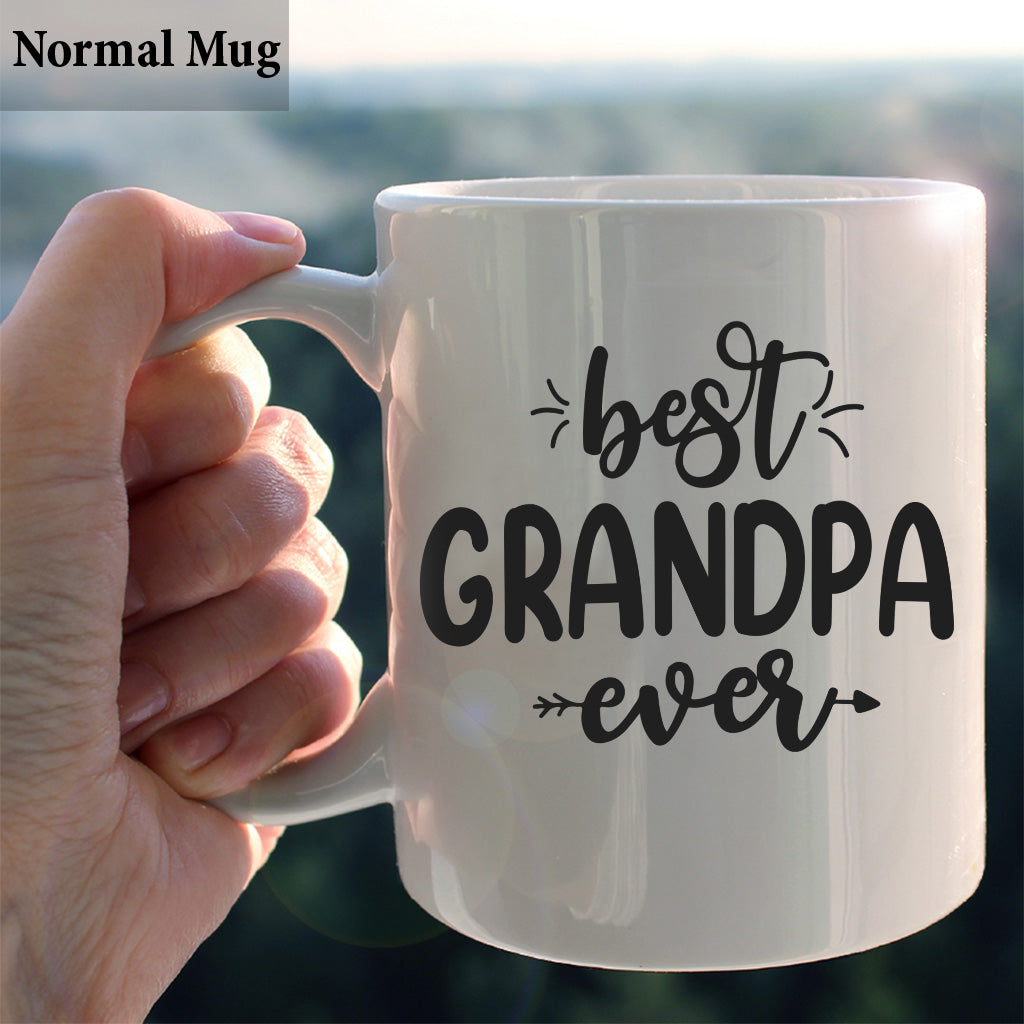 Bester Papa aller Zeiten – Geschenk für Papa, Opa, Onkel, Ehemann – Personalisierte Tasse