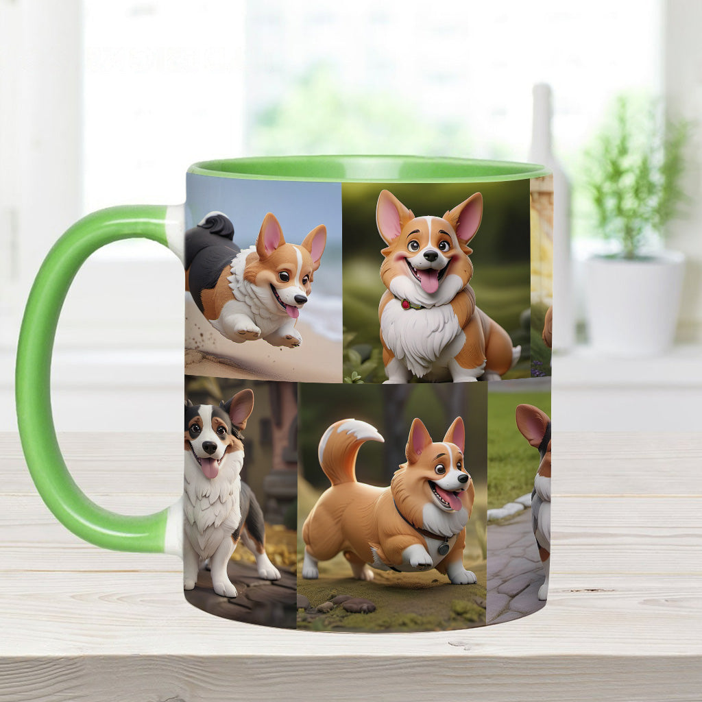 Cartoonisierte Haustierfoto-Collage – Geschenk für Hunde- und Katzenliebhaber – Personalisierte Tasse