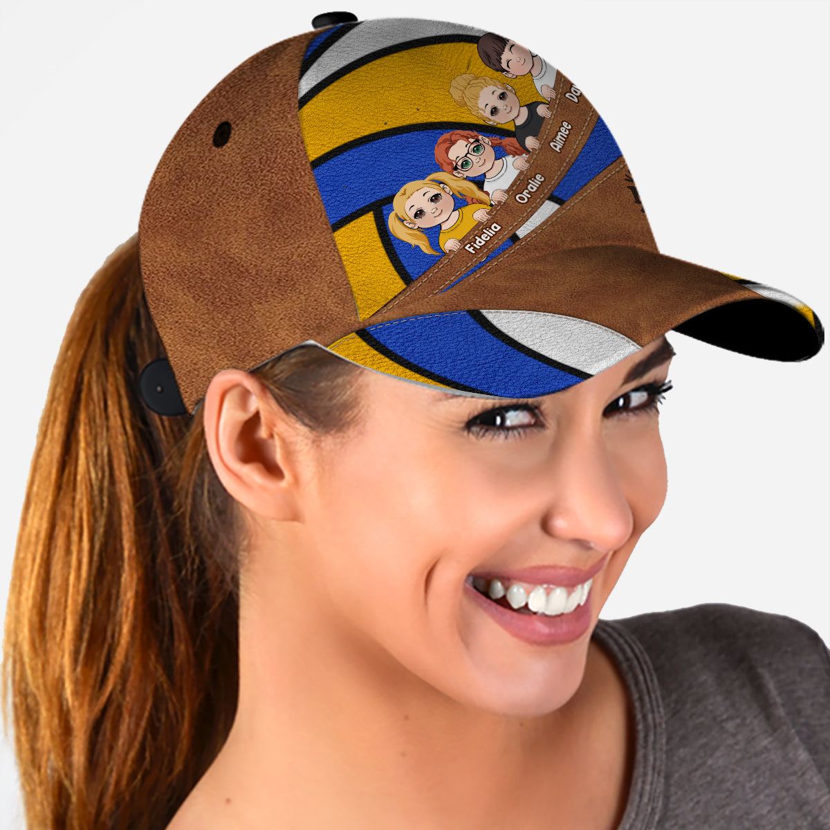 Volleyball Mom – Personalisierte Volleyball Classic Cap