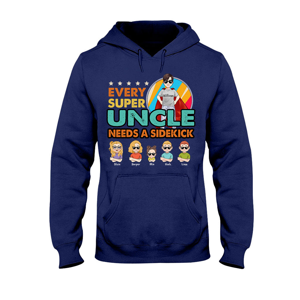 Super-Papa, Superheld – Geschenk für Papa, Opa, Onkel, Bruder – Personalisiertes T-Shirt und Hoodie
