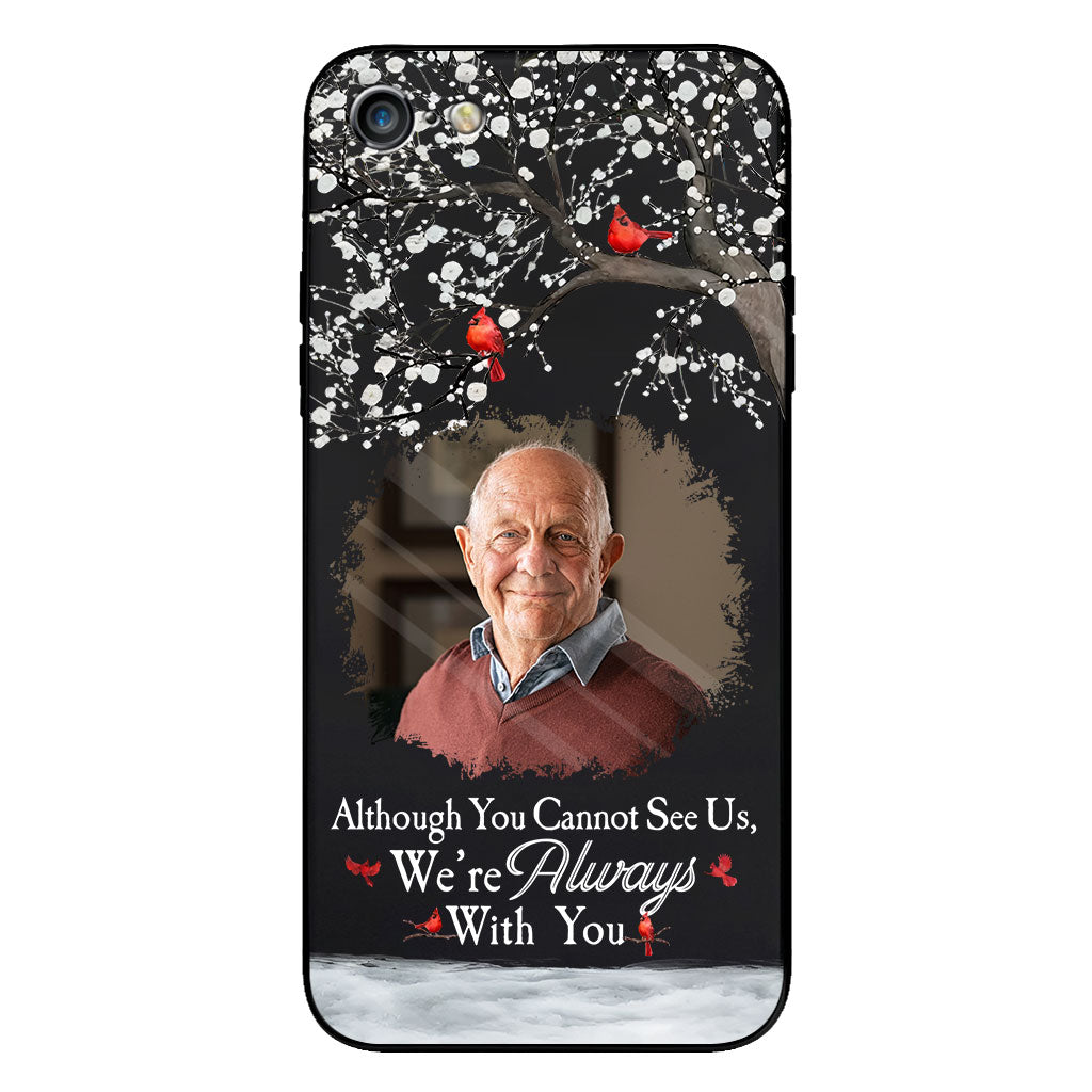 I'm Always With You - Personalized Memorial Clear Phone Case