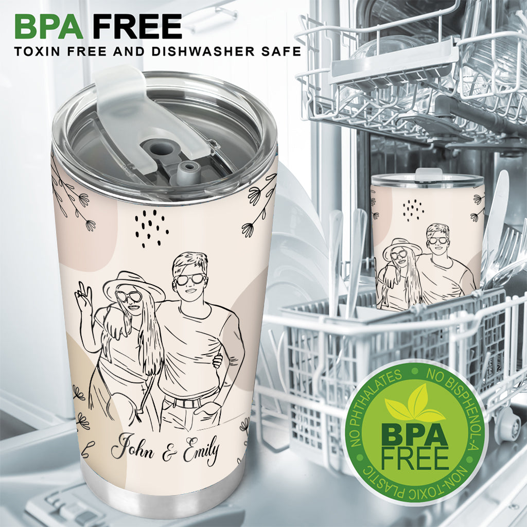 Du bist der/die Einzige – personalisierter Partner-Trinkbecher
