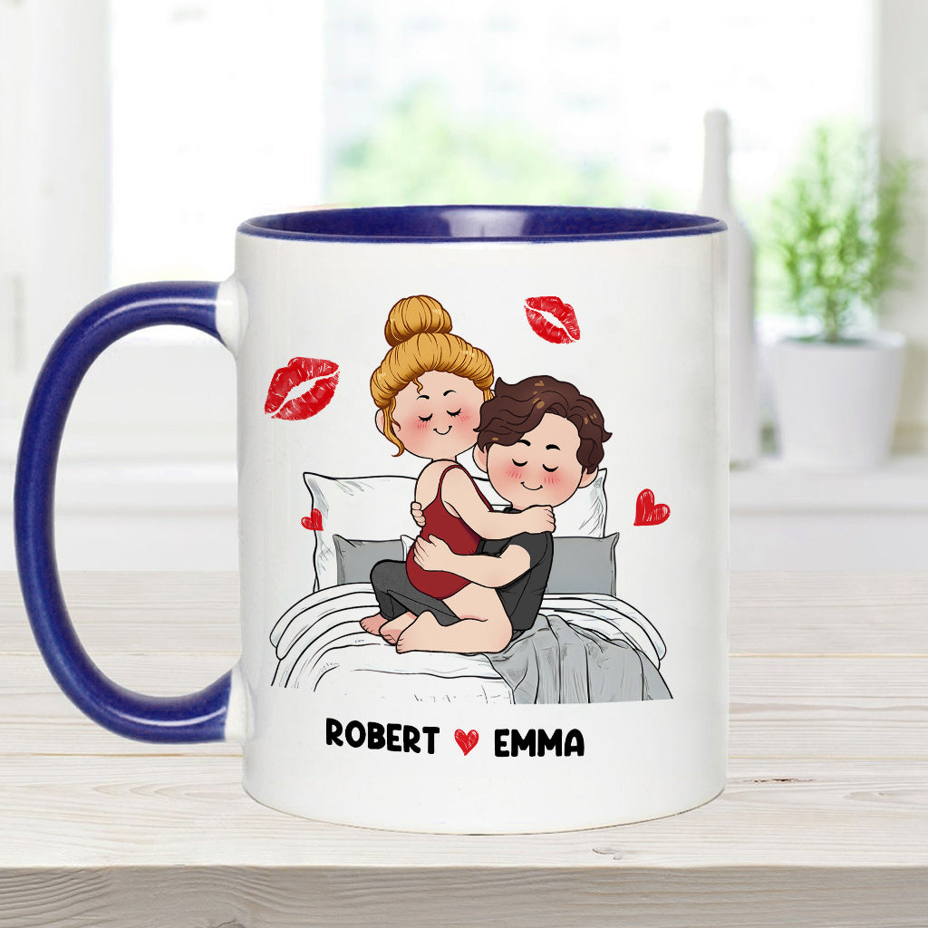 Ich liebe dich – Personalisierte Tasse für Paare