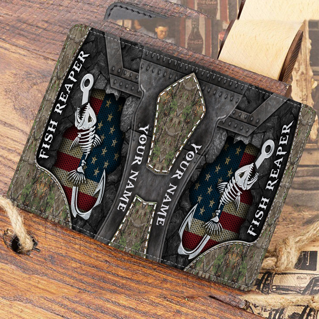 Fish Reaper – Personalisierter Angelpasshalter