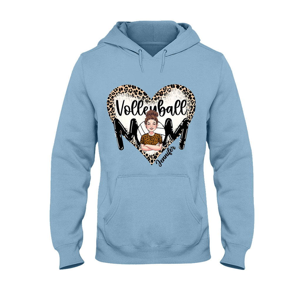 Volleyball-Mama – Personalisiertes Volleyball-T-Shirt und Hoodie