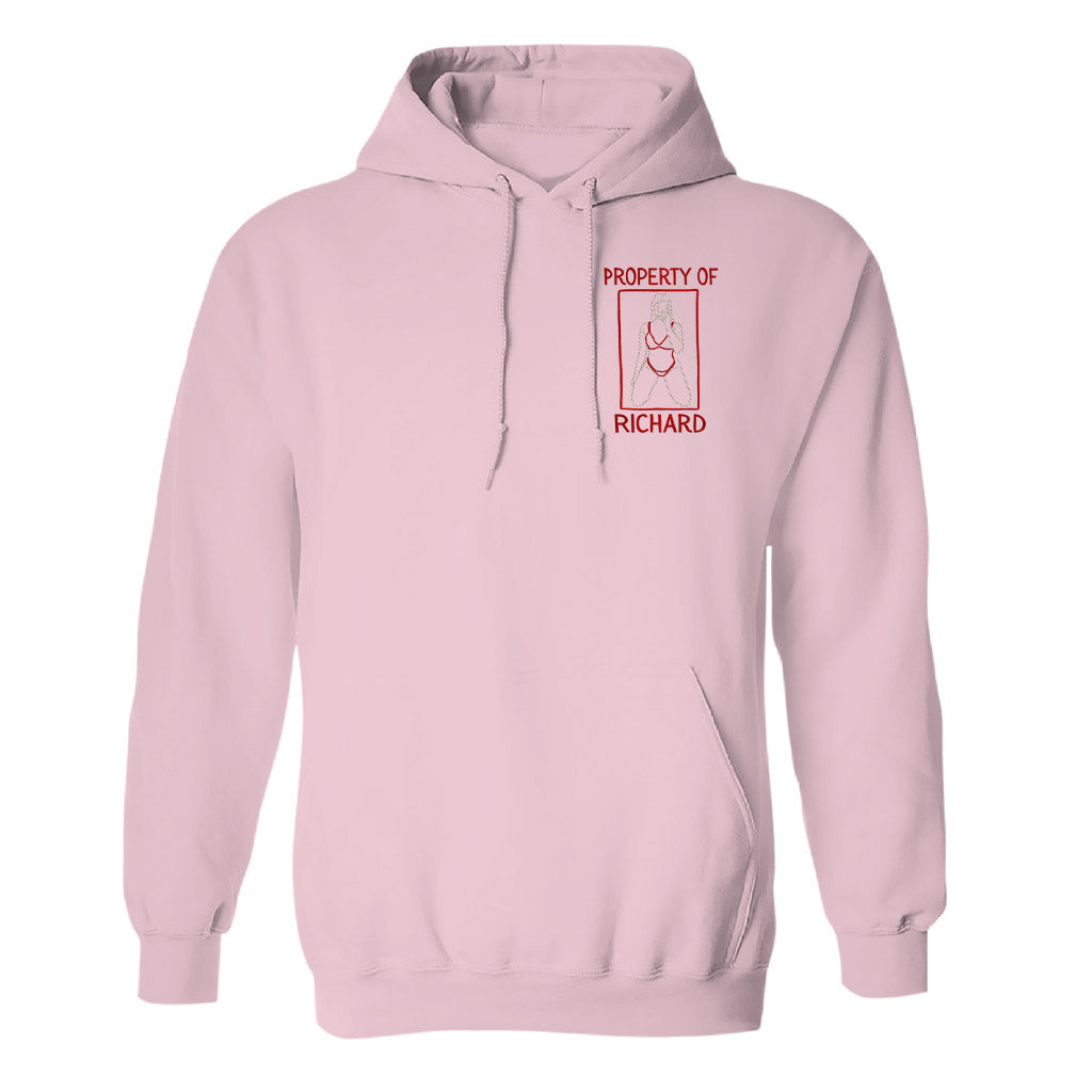 Pikantes Geschenk für ihn – personalisierter, bestickter Partner-Hoodie