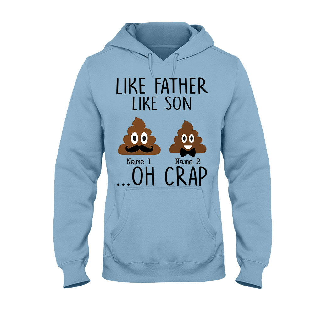 Wie die Mutter, so die Tochter – Geschenk für Mama, Tochter, Papa, Sohn – Personalisiertes T-Shirt und Hoodie