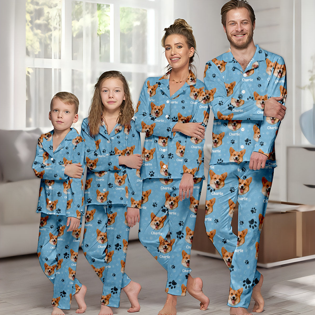Personalisierte Haustierdecke mit Foto – Geschenk für Katzenliebhaber, Hundeliebhaber, Katzenfreunde – Personalisierter Pyjama mit Knopfleiste