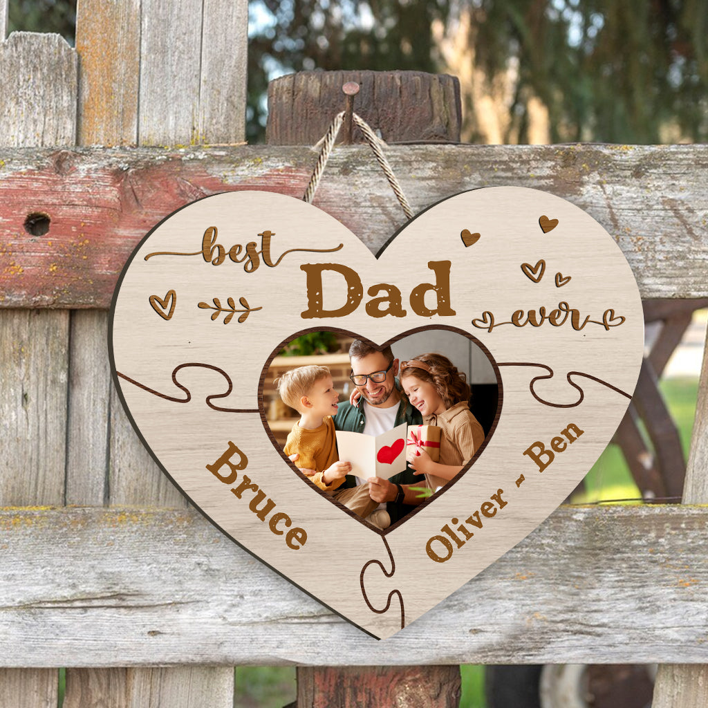 Die beste Oma aller Zeiten – Geschenk für Oma, Opa, Mama, Papa, Tante, Onkel, Schwester, Bruder – Personalisiertes Holzschild