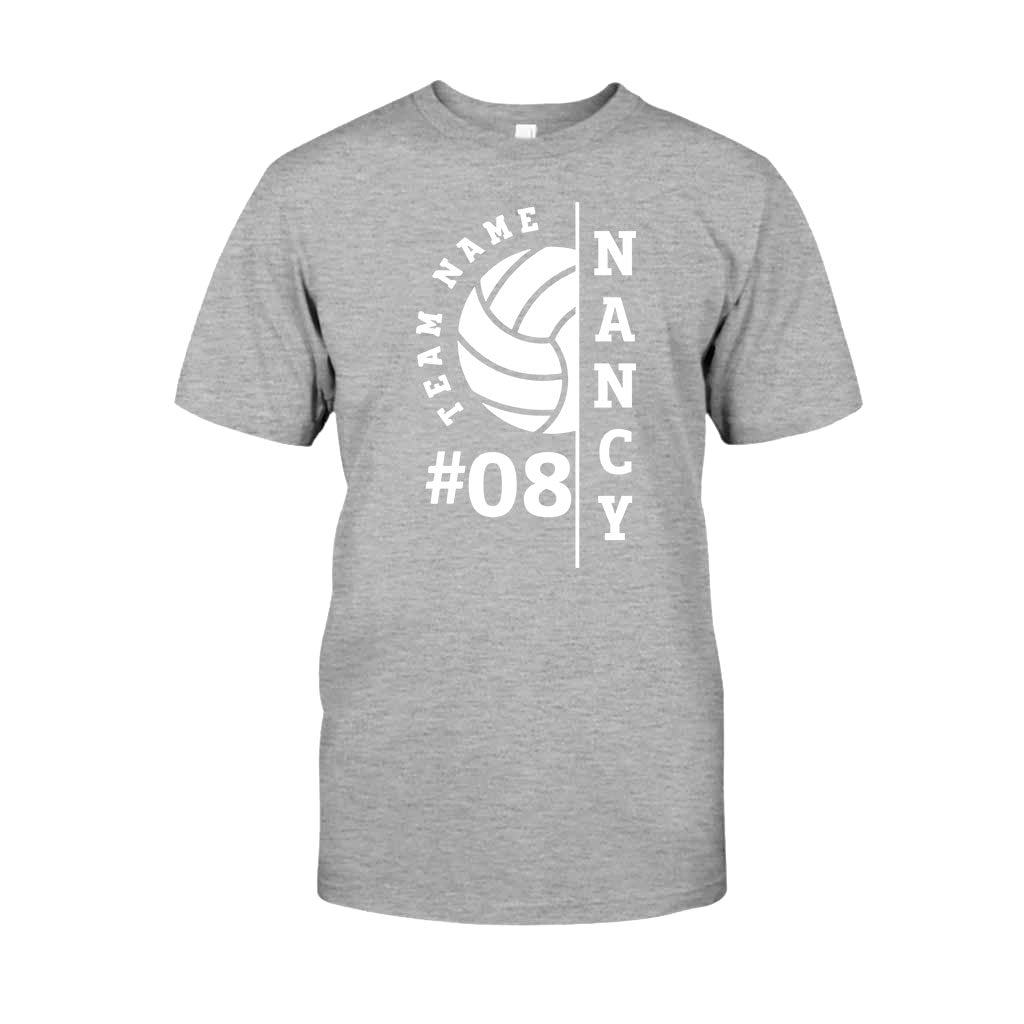 Volleyball lieben – Personalisiertes Volleyball-T-Shirt und Hoodie