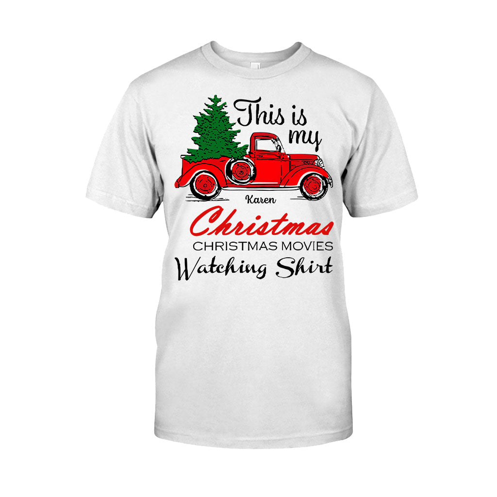 Das ist mein Weihnachtsfilm-Shirt – personalisiertes Weihnachts-T-Shirt und Hoodie