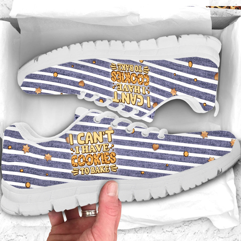 Ich kann nicht, ich muss Kekse backen – personalisierte Backschuhe