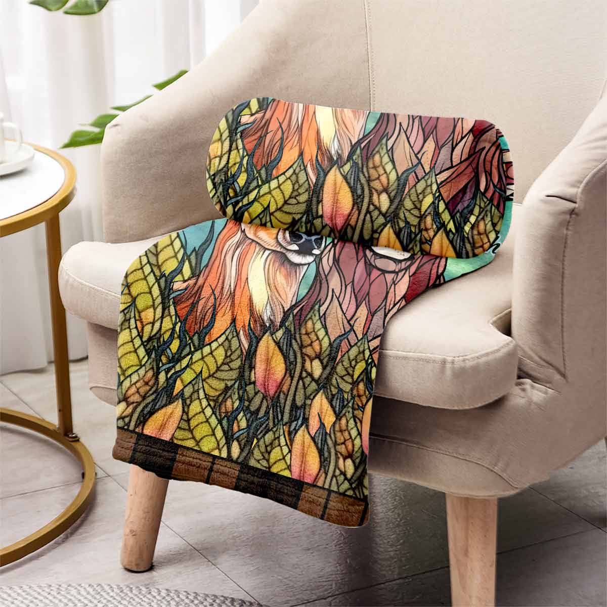 Du und ich, wir schaffen das – Personalisierte Jagddecke