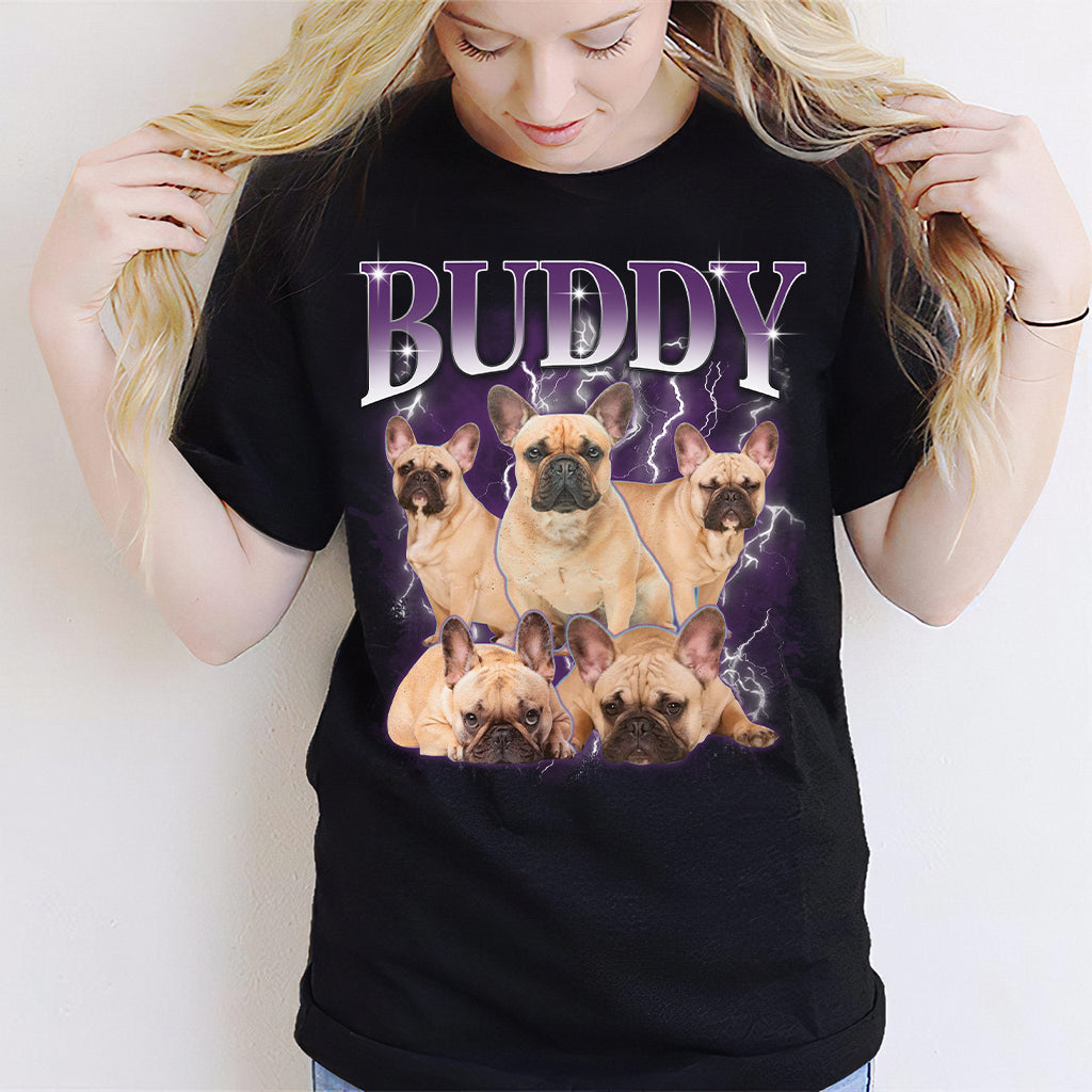 Individuell gestaltetes Bootleg-Rap-T-Shirt – Geschenk für Hunde- und Katzenliebhaber – Personalisiertes T-Shirt und Hoodie
