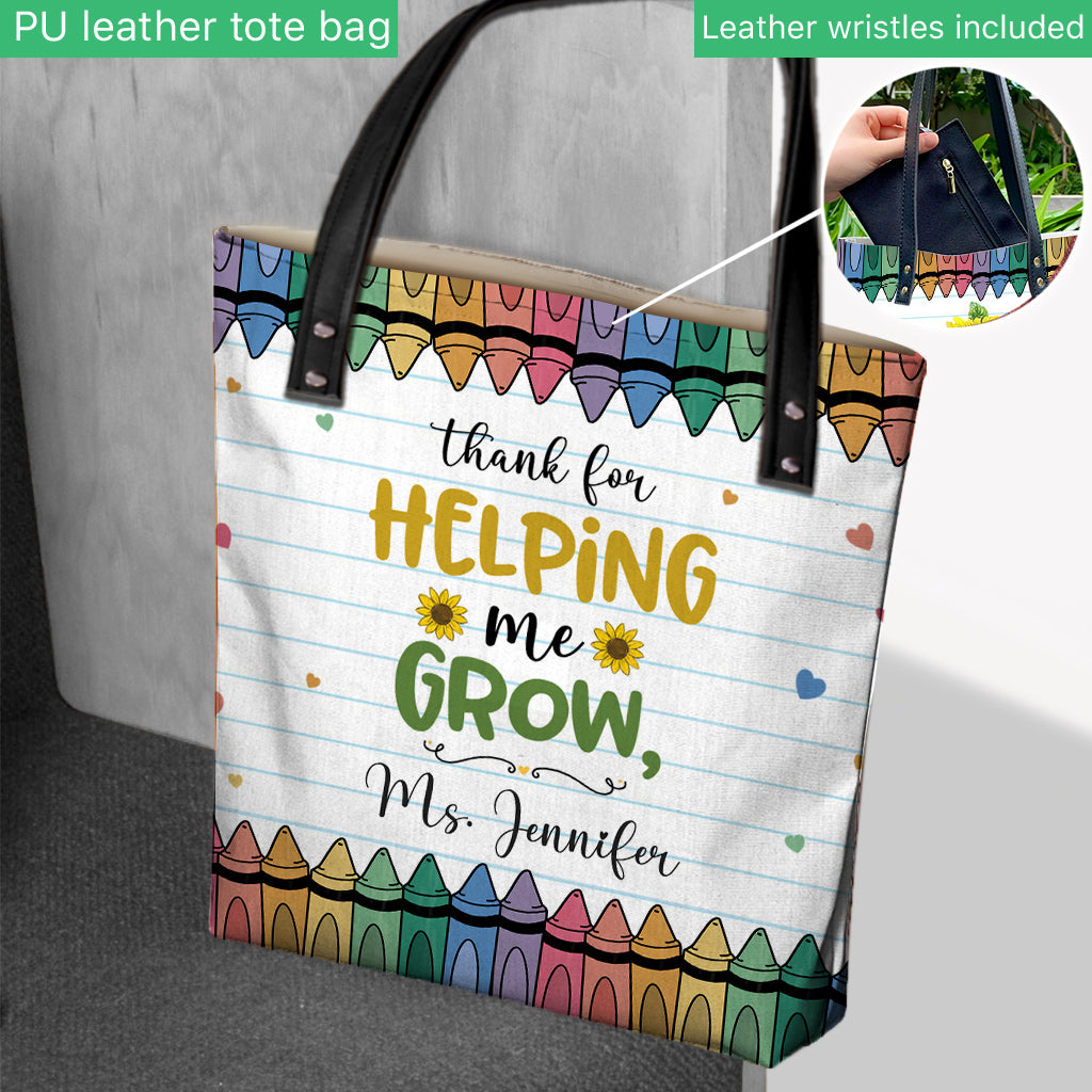 Lehren, Lieben, Inspirieren – Personalisierte Lehrertasche