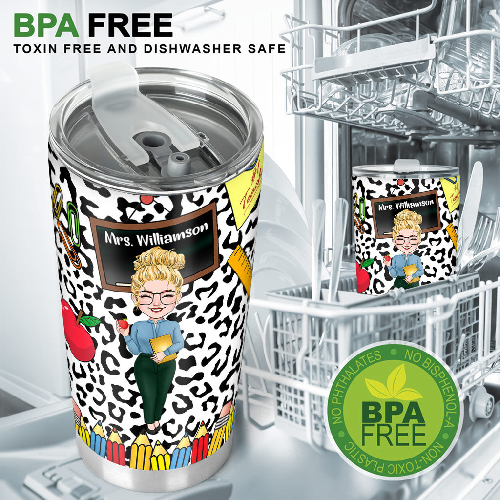 Wertschätzung für Lehrer – Personalisierter Lehrer-Trinkbecher