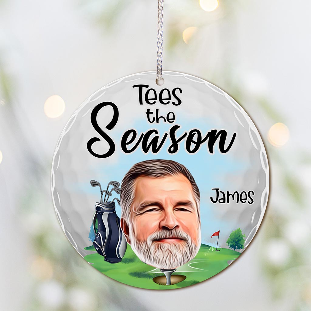Tees the Season - Personalized Golf Ornament