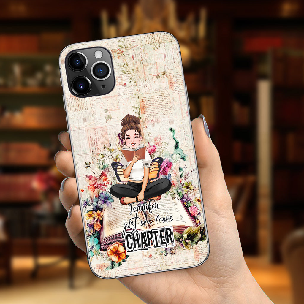 Nur noch ein Kapitel – personalisierte Handyhülle im Buchformat
