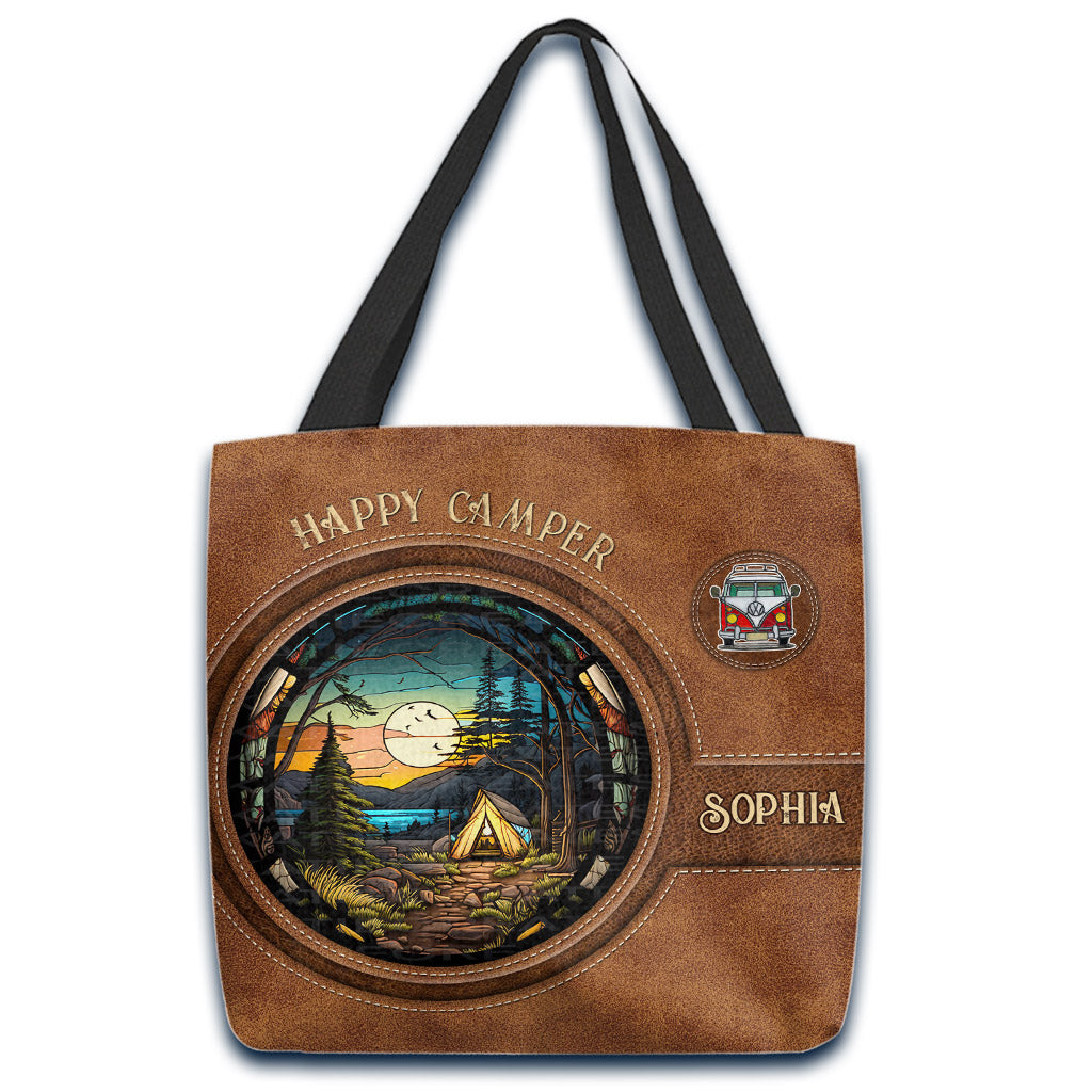 Happy Camper – Personalisierte Campingtasche