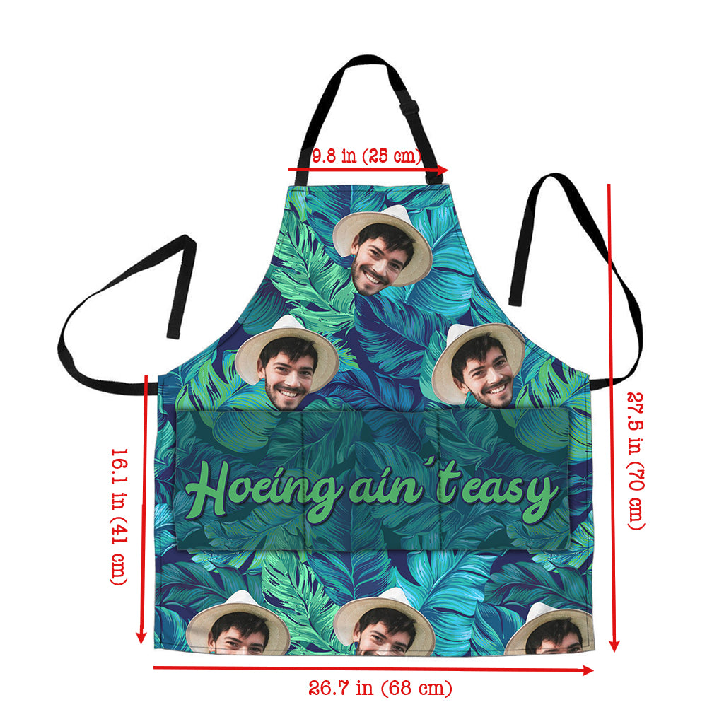 And Into The Garden - Gardening gift for mom, dad, grandma, him, her, wife, husband, girlfriend, boyfriend - Personalized Apron