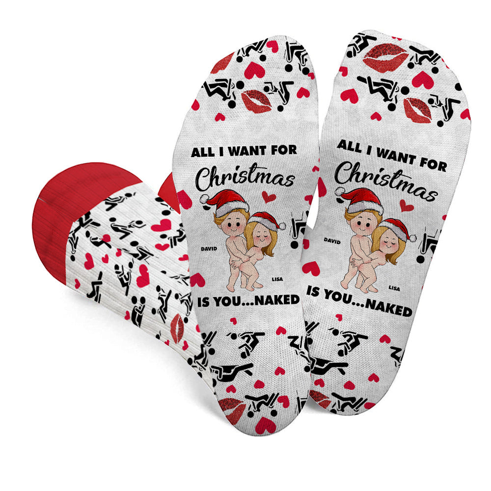 Ich liebe dich – Personalisierte Socken für Paare