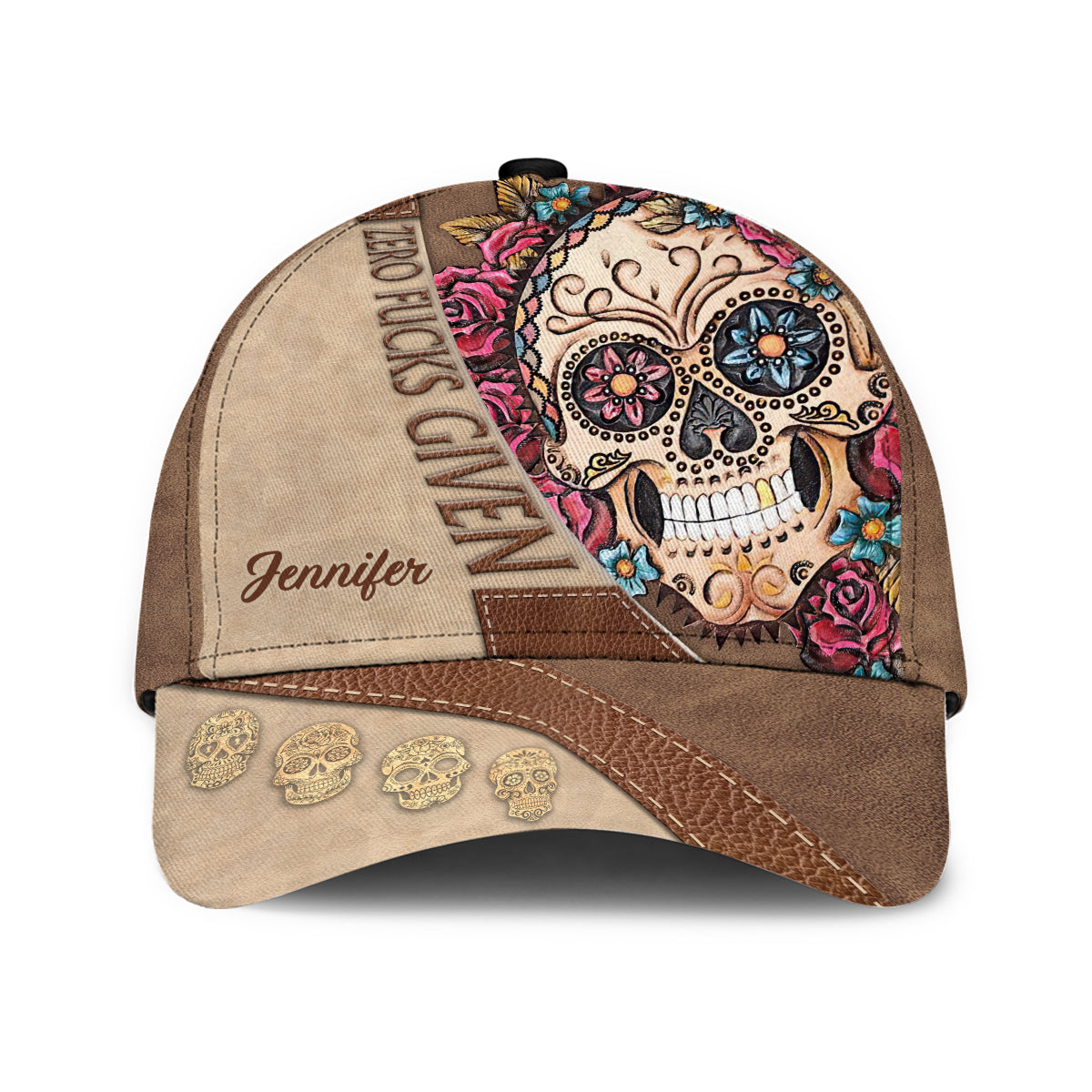 Zero F Given - Personalisierte Skull Classic Cap