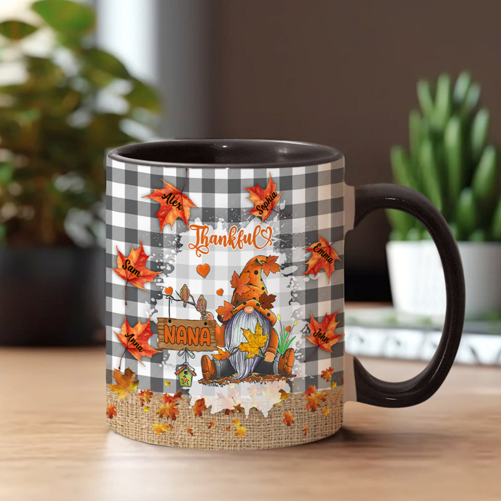 Dankbare Oma – Personalisierte Tasse mit Oma-Akzent