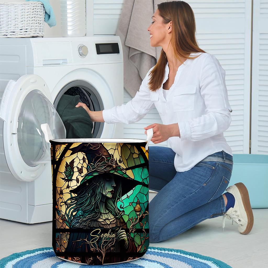 Mysteriöse Hexe – Personalisierter Hexen-Aufbewahrungskorb