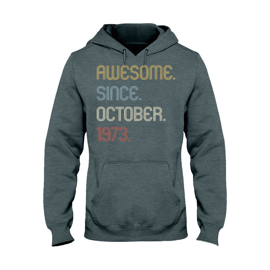 Fantastisch seit – Personalisiertes Geburtstags-T-Shirt und Hoodie