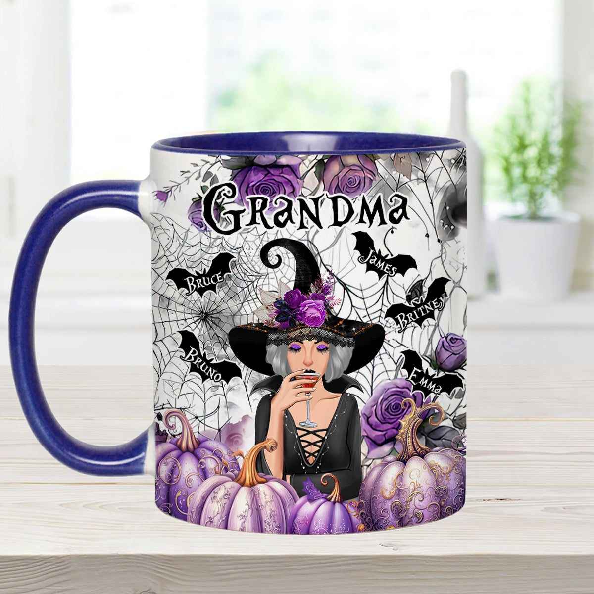 Oma Hexe - Personalisierte Tasse mit Oma-Akzent