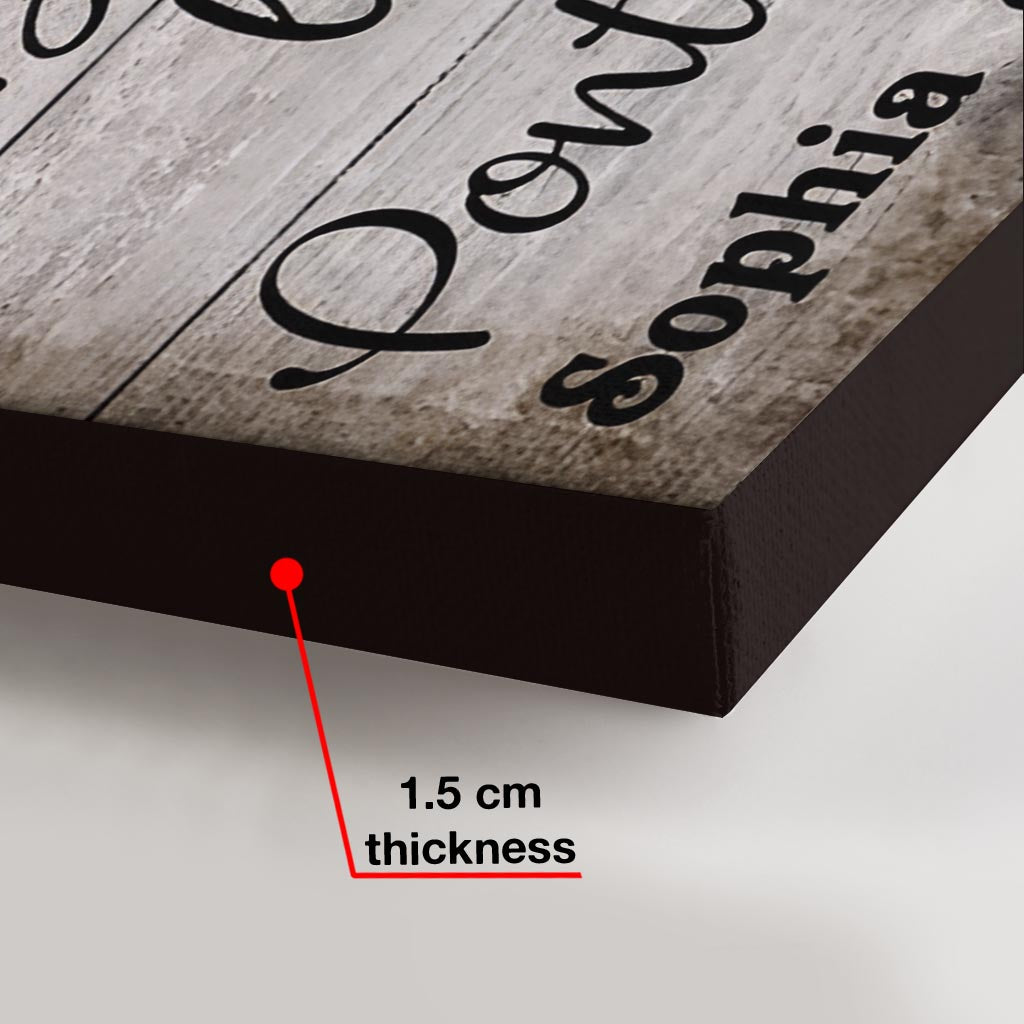 Auf zum Pontonbootfahren – Personalisierte Ponton-Leinwand und Poster