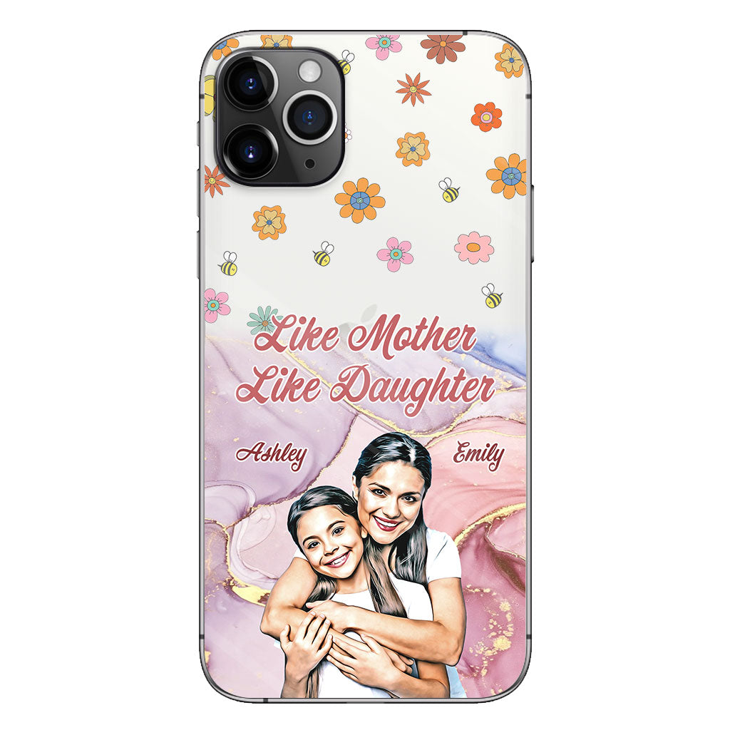 Best Mama Ever - Personalized Mother Clear Phone Case