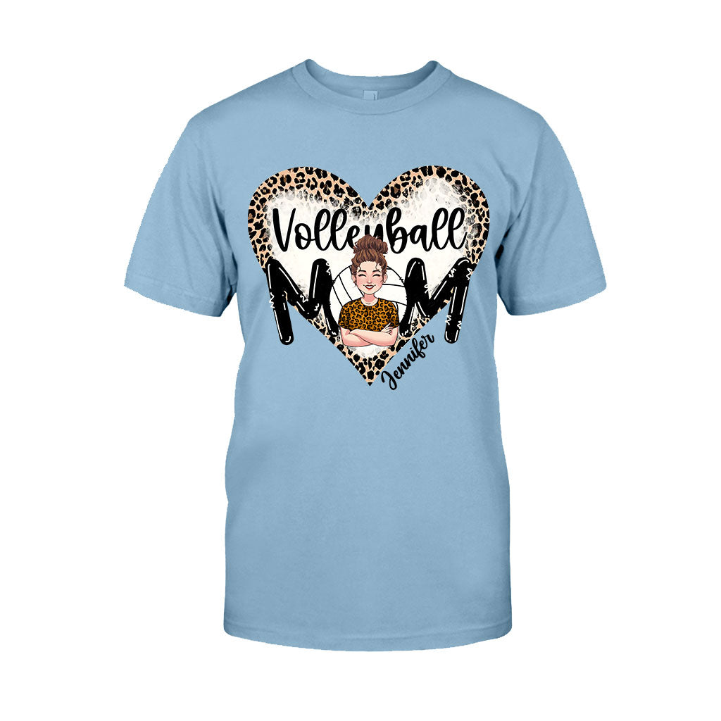 Volleyball-Mama – Personalisiertes Volleyball-T-Shirt und Hoodie