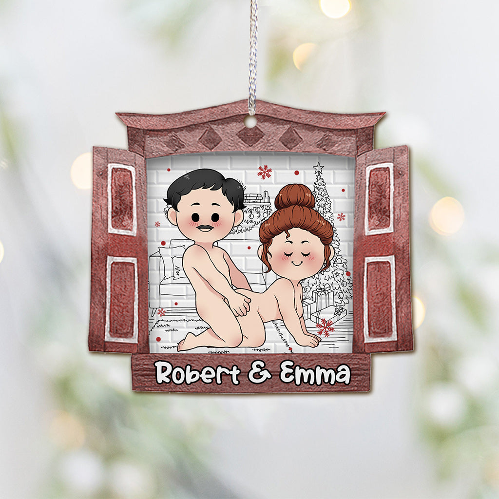 All I Want For Christmas Is You - Personalized Couple Ornament